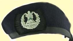 Beret display Cameron Badge